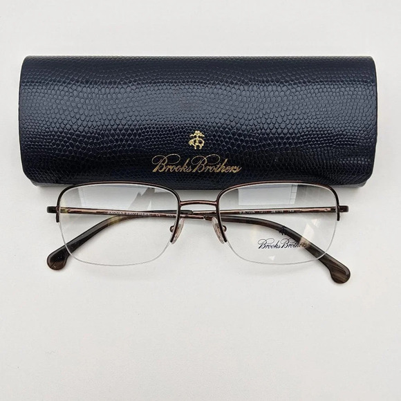 🕶️Brooks Brothers B.B.1004 Eyeglasses 54/18 145 /KAB540🕶️ - Picture 1 of 9